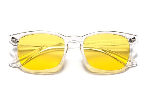 Image of Night Night Glasses Polarized for Women Men (2 Pack) | Nighttime Vision Glasses with Yellow Lens Anti Glare