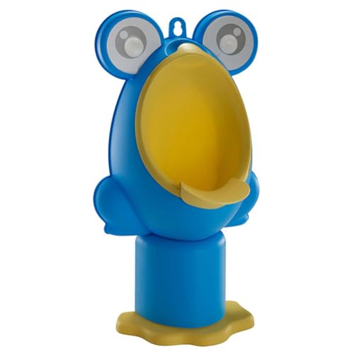 Healvian 立つ おしっこ トイレ トイレ トレーニング 小便器、 かわいい カエル 幼児 トイレ 壁掛け 子供たち バスルーム おしっこ トレーナー 漫画 動物 トイレ