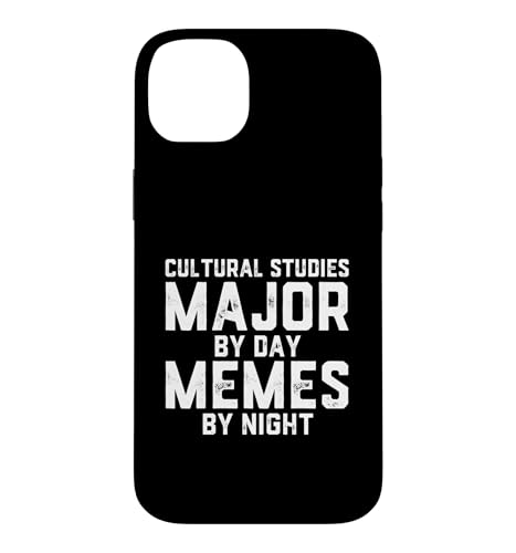 Études culturelles Major by Day Memes Night Semiotics Hegemony Coque pour iPhone 14 Plus