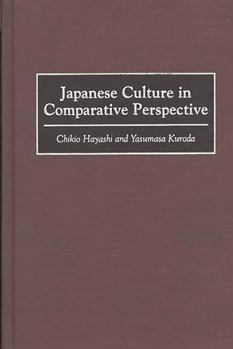 Japanese Culture in Comparative Perspective (Working with Children and Adolescents)