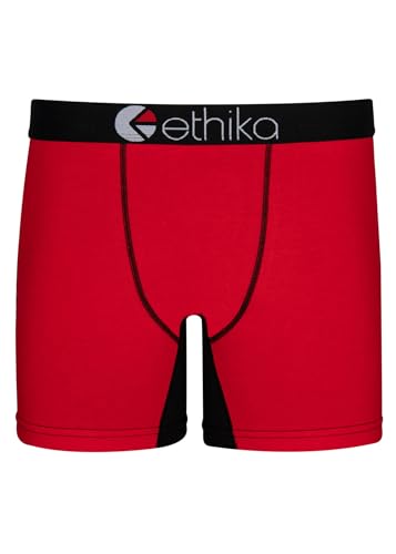 Image of Ethika Men's Underwear Anti Bacterial Airsoft Trunk | Men's Regular Fit Underwear | Imported Nylon Fabric | Multicolor Pack of 3 (in, Alpha, M, Black Og)