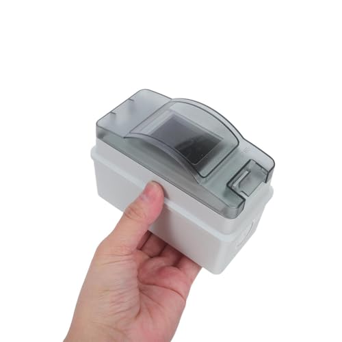MAGICLULU Weatherproof Electrical Distribution Box with Flip Cover, Ip65 Outdoor Wall-mounted Breaker Panel, 2-circuit Household Power Junction Enclosure - Image 2