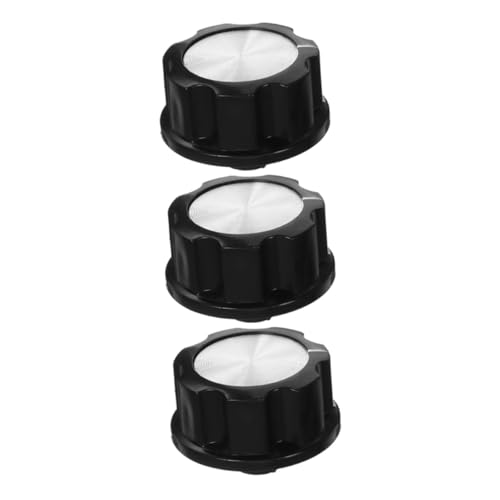 FUNNETOYU 3 Piezas Perillas Temporizadoras Negras para Freidora de Aire y Olla Presión Accesorios de Control Mecánico para Preciso y Fácil Instalación Cocina