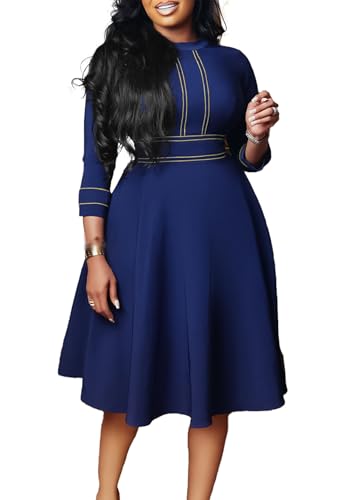 slim fit dress slacks A Line Jewel Neckline Long Sleeves Mother of The Bride Dress with Pockets Cocktail Dress Custom Size / Red main image 1