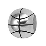 Basketball Charm Bead