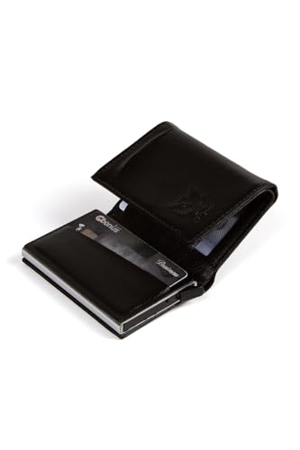 Boxed Wallet With Leather Mechanism Rfid Protected Anti-Theft Wallet With Money & Card Holder3