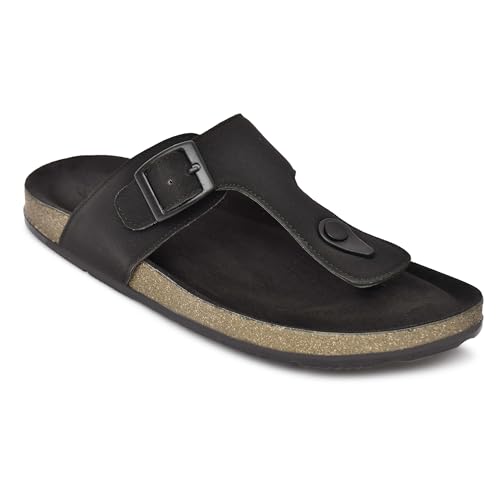 Image of HEALTH FIT Comfortable & LightWeight | Fashionable & Everyday Stylish & Durable Design Slip-on Style Flip Flops for Gents HF3078