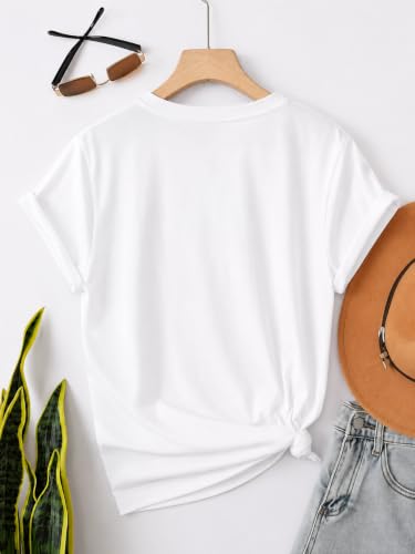 Image of Jawdrobe Women's Graphic Printed T-Shirt Soft Cotton Blend Tee for Everyday Style | Oversized Fit Half Sleeve Printed Round Neck T-Shirt for Women
