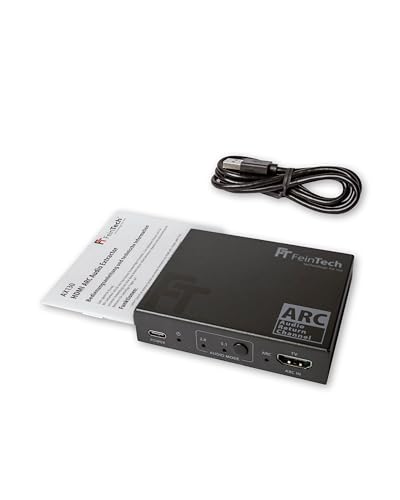 Adaptateur audio HDMI ARC FeinTech AX130 avec triple sortie simultanée Toslink - 3