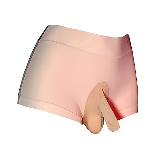 LESOYA Men's Breathable Ice Silk Boxer Briefs High Elastic Low Rise Boxer Shorts Underwear with Sheath