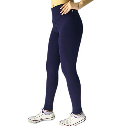 KIT 3 Legging Plus Size Fitness Suplex Lisa ou Estampada PRETO-AZUL-PRETO G2