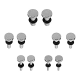 Kisangel 5 pares de dilatadores de oreja cómodos e indoloros de una sola pestaña, dilatadores hipoalergénicos para piercings corporales, kits para dilatar el lóbulo de la oreja perforada de