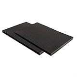 Funda para aire acondicionado exterior con cierre magnético, reducción de ruido y protección contra la intemperie, 17 x 12 pulgadas, material de espuma, color negro