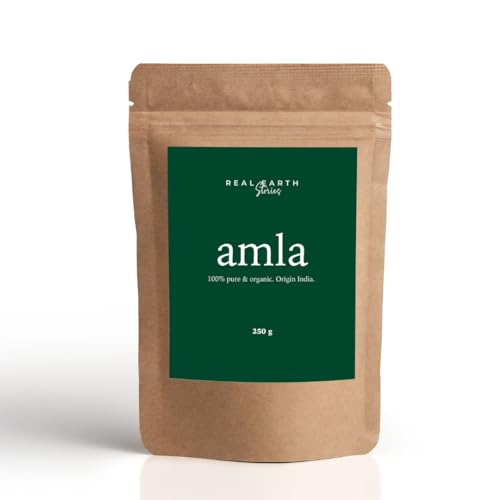 Amla en Polvo - 227g - mascarilla y arcilla para el cabello que previene la caída estacional del pelo, previene la formación de caspa, fortalece la raíz y favorece el crecimiento