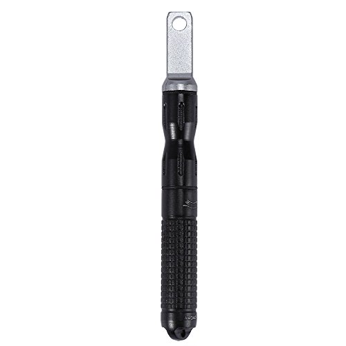Tini Regner - Kit de supervivencia de magnesio plegable, diseño de pedernal, negro