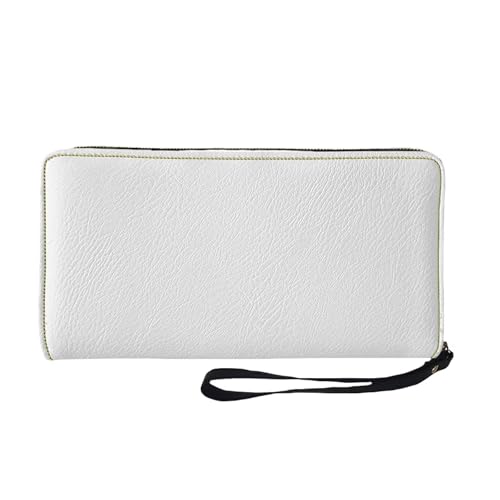 COEQINE Personalized Leather Wallet for Women Men Add Your Name and Picture Print Credit Card Holder For Woman with Wristlet Cellphone Zipper Pouch for Graduation Gift3