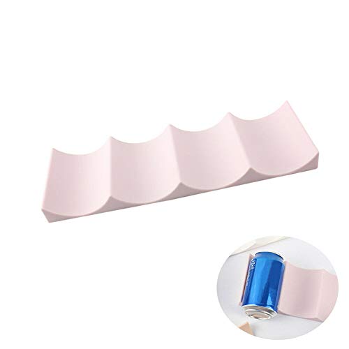 Wine Rack Countertops Display Stand Storage Bottle Holder Jar Fridge Shelf Home European Style Anti Slip Durable Organizer Space Saving(Milky White,size:1 PC) - Thumbnail 5