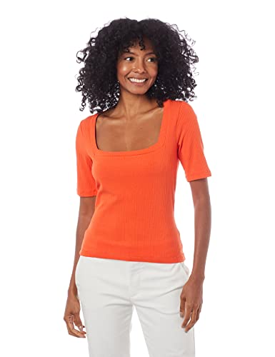 Blusa,Blusa Canelada,Colcci,feminino,Laranja,M