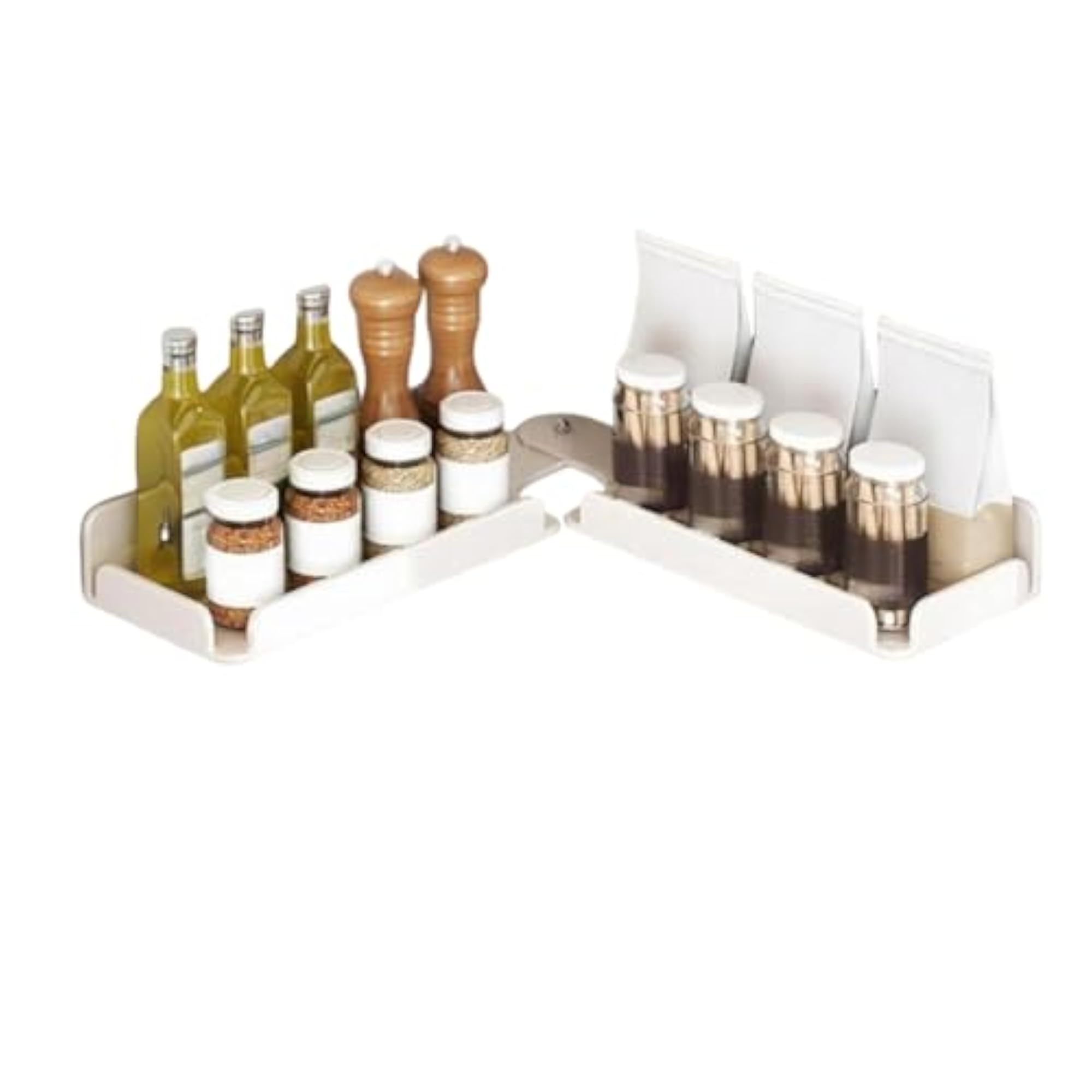 Rotating Kitchen Storage Rack, Multilevel Organizer