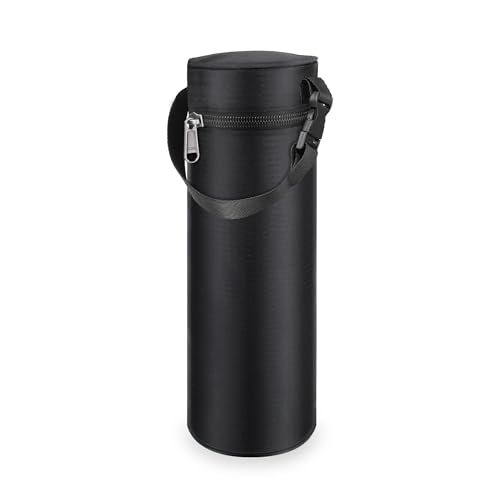 Jedebartey Water Bottle Carrier Bag Baby Milk Bottle Warmer Pouch Insulated Water Flask Holder Cover with Portable Rope for Picnic Drinks Wine