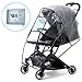 Stroller Rain Cover & Mosquito Net,Universal Baby Jeep Stroller , Protection Against Mosquitos,Clear Windproof Waterproof,Travel Umbrella Cover for Pram,Outdoor Use (Air Holes)