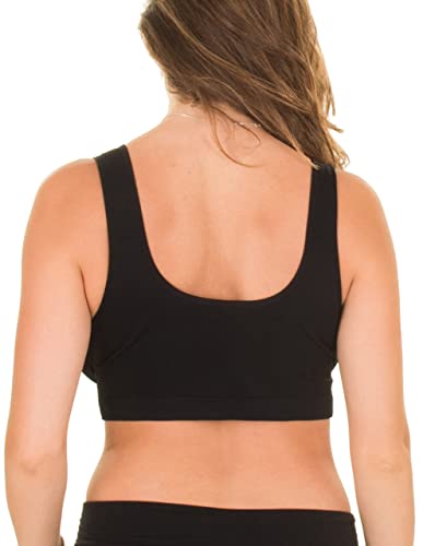 Image of Caramel Cantina 4 Pack Nursing Maternity Women's Sleep Comfort Bralette Bra