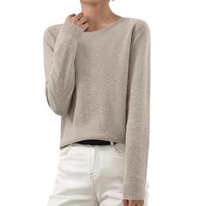 Pullover Damen Elegant Merino Shirt Dünne Leichte Strickpullover V-Ausschnitt Langarm Winterpulli Warm Gefütterte Winterpullover Plüsch Langarmshirt Lässig Strick Wollpullover Herbst Winter Sweaters