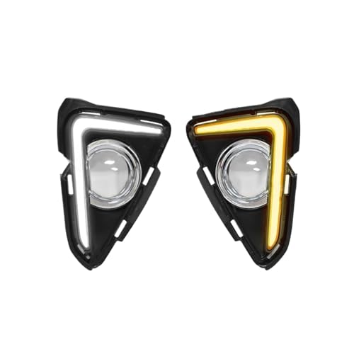 Feux de jour et antibrouillards intégrés sur ce phare avant Toyota RAV4 2016-2018 performant