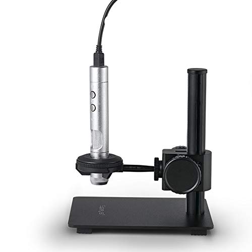 Supereyes B011 Microscopio Digital portátil USB Profesional de 5 MP y 500 aumentos de endoscopio, Lente de Lupa de Mano y microscopio electrónico