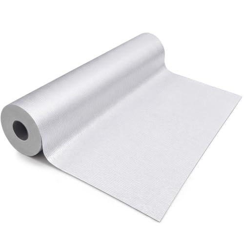 Gueevin 35.5 Inch X 32.8 Feet Self Stick Roll Roofing with Reflective Aluminum Surface Flashing...