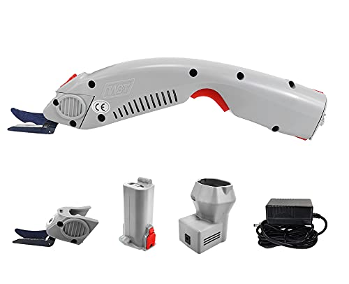 WBT-1 Electric Scissors for Cutting Fabric Cordless Electric Fabric Scissors Cloth Cutter with 2...