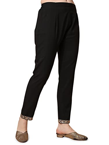 Image of NAINVISH Women's Geometric Straight Rayon Blend V-Neck Co-ord Set (SD861)