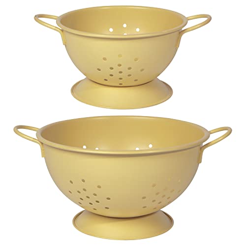 Now Designs 5161504AA Matte Coated Metal Colander Set Medium And Small cover