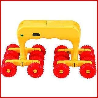 Omdariya Body King Pro Acupressure Battery Powered Massager Acupressure Doctor points Total Health Care, Relax Comfortably Massager Roller (Red, Yellow)