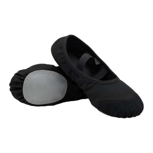 GICIR Zapatillas de Danza Clásica de Lona para Ballet Yoga Clase Studio