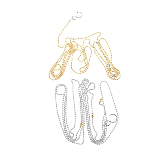 GOOHOCHY 2pcs Volleyball Net Measurement Chain Accurate Height Measure Tool for Referees