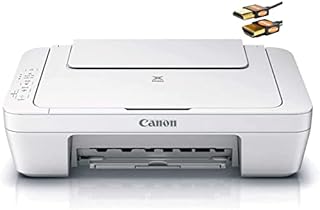 Canon PIXMA MG2522 Wired (Non-Wireless) All-in-One Color Inkjet Printer - Print Copy Scan - Print Up to 8.0 ipm - Up to 4800x600 DPI - Up to 60 Sheets Paper Tray - USB Connect + HDMI Cable