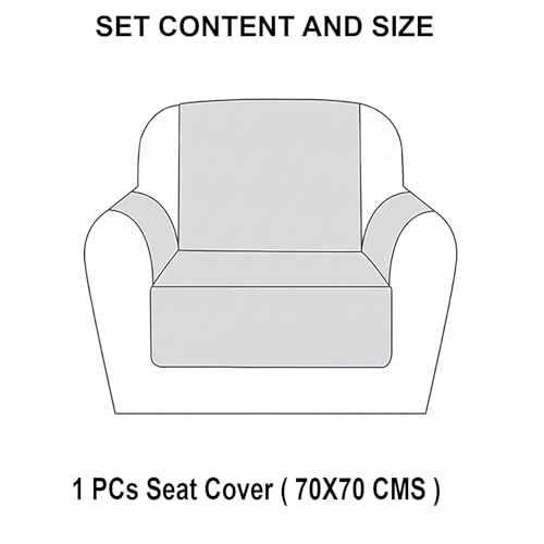 Image of Cortina Velvet Sofa Cover with Tassels | Sofa Couch Protector | Machine Washable Sofa Topper (Marron, 1 Seater)