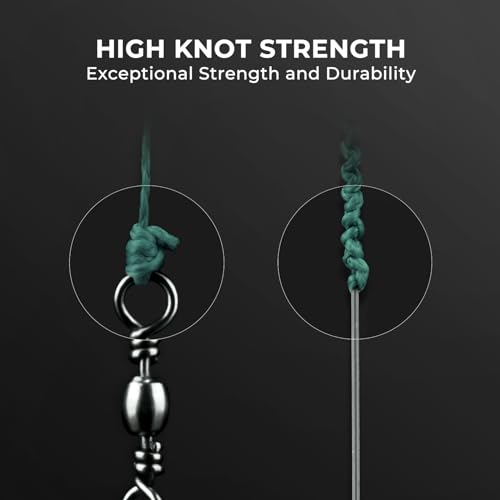 KastKing Linha de pesca trançada Superpower ColorShield, verde musgo, 13,6 kg, 300 jardas