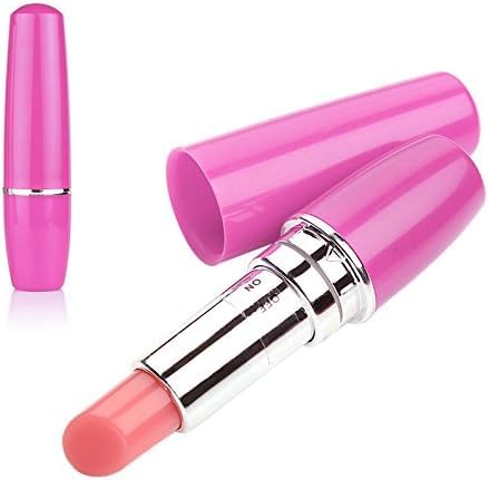 Mini Bullet Vibrator Lipstick Shape G-Spot Massager Female Adult Sex Toys for Women Couples in Pink Colour