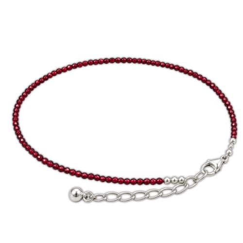 Image of Raw Pyrite, Money Magnet, Dhanyog, Garnet, Black Obsidian Evil Eye Anklet | Stone of Money, Protection & Power | Natural Healing Crystal Anklet for Women | Spiritual Jewellery for Women | Gift for Woman & Girlfriend