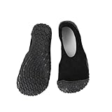 Fiocias Calzado de yoga para correr y caminar en varios entornos, Negro, 23cm