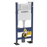 Plomberie Bati support DuofixBasic Delta 12 cm NF, autoportant réf 457565002