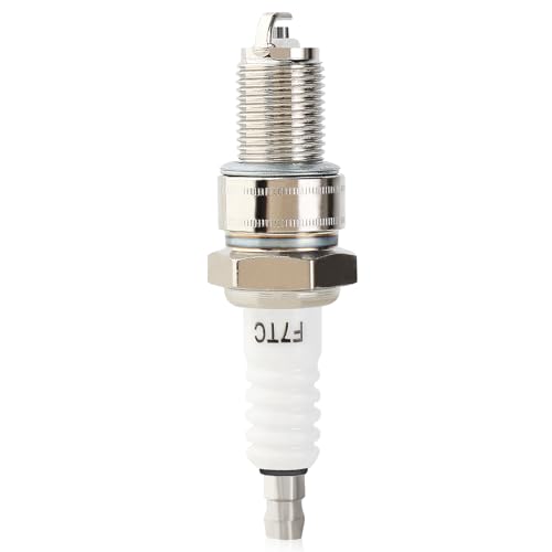 QAZAKY Spark Plug F7TC for Generator GX120 GX160 GX200 GX240 GX270 GX340 GX390 GCV160 GCV190 Go Kart Mini Bike Lawnmower Tractor Rototiller Water Pump Tillage Polishing Machine Chainsaw 168F 168FA FB