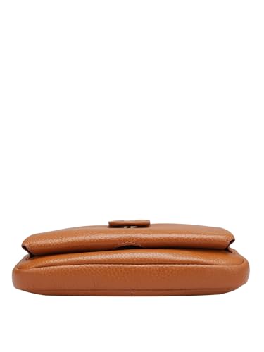 Image of Da Milano Genuine Leather Orange Multi Pouch (1418B)