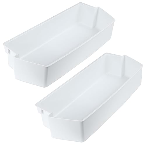 2187172 Refrigerator Door Shelf Bin Compatible with Frigidaire Whirlpool Amana Estate Refrigerator Replacement Shelves AP6006028 2187194 AP3853103 PS328468 PS986890 3046299 (2 Pack)