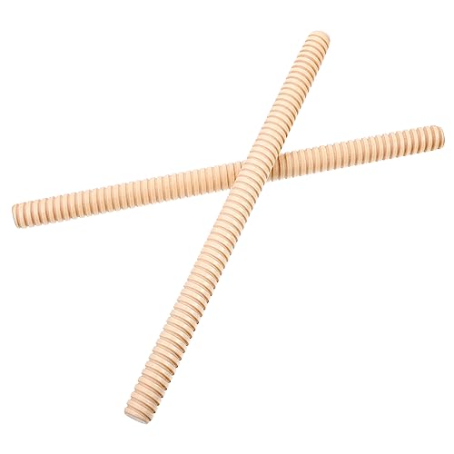 ERINGOGO 2個木製リズムスティック 子供用音楽スティック 打楽器アクセサリー 音楽教育 リズムトレーニング用