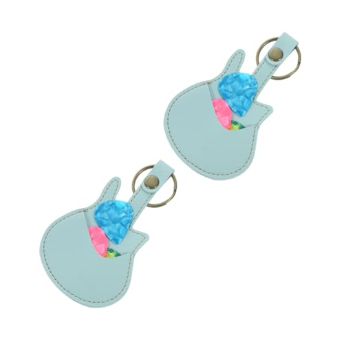 HANABASS Guitar Picks Pouch Guitar Pick Holder Case for Acoustic Electric Portable Storage Bag Fine Texture