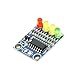 4 Digit Power Indicator ModuleÂ  4-Segment LED Light 12V Battery Power Detection Display Board for