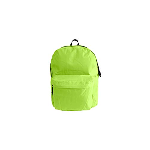 Projects Basic Line - Mochila (poliéster resistente, uso universal, para mujer, hombre y niño), 8 colores, lima (Verde) - 55850.10
